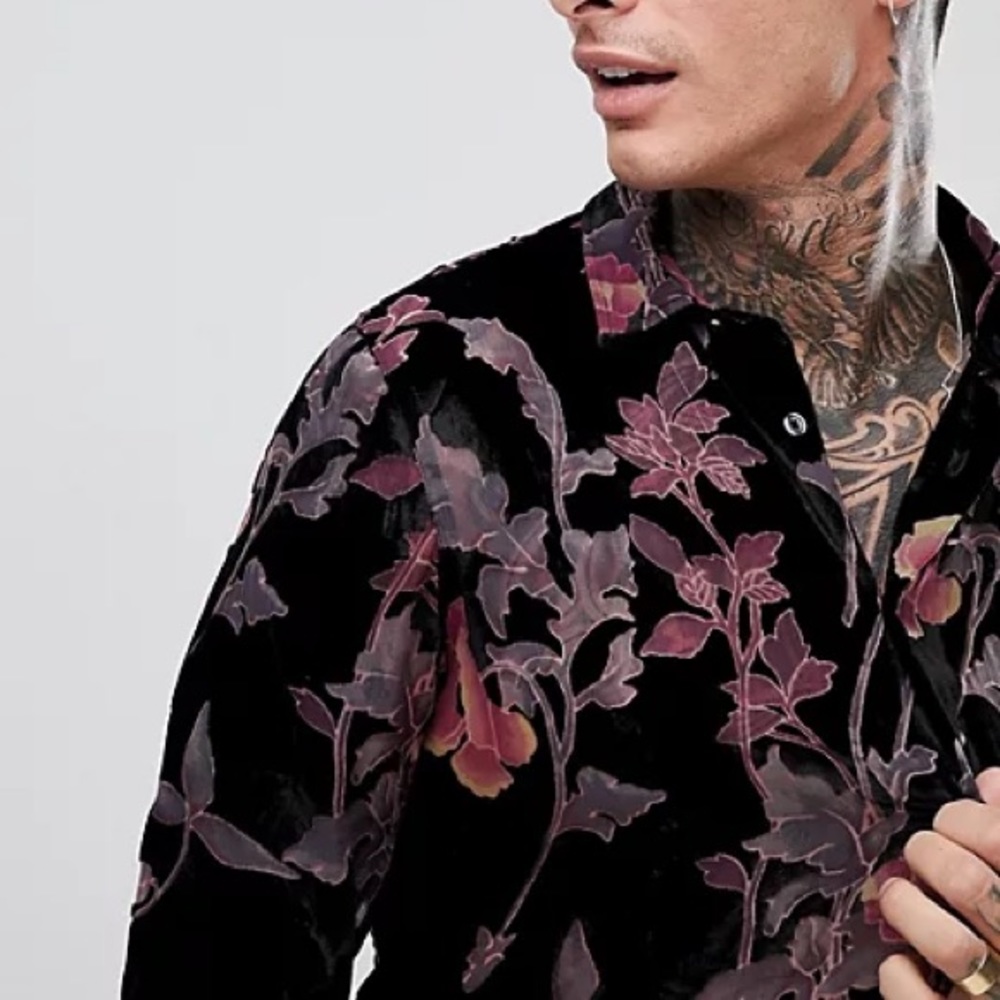 Floral Long Sleeve Shirt